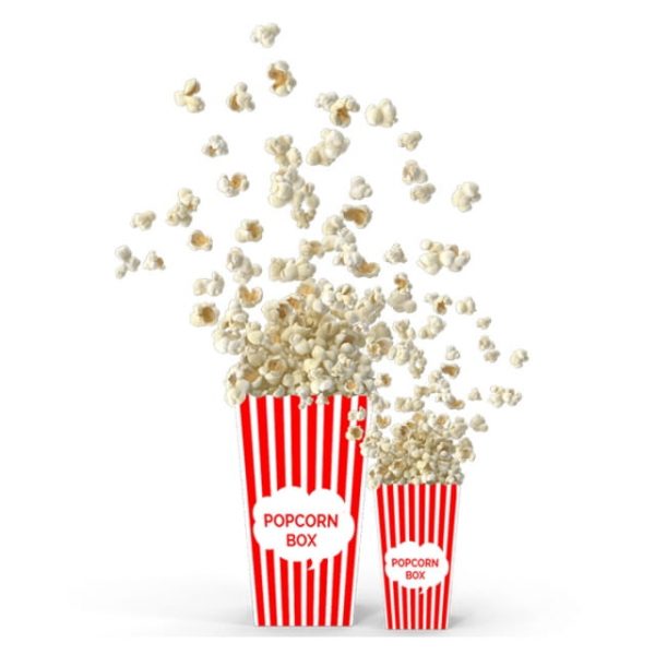 Popcorn Box Mockup (Turbo Premium Space)
