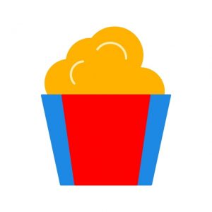 Popcorn Icon Creative Design Template