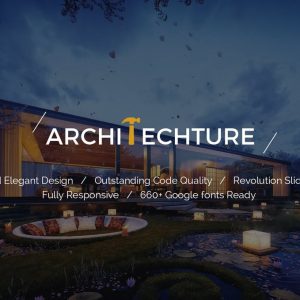 Portfolio, Creative, Theme - Architecture