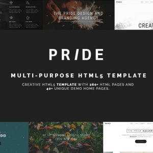 Pride - Multipurpose HTML5 Theme