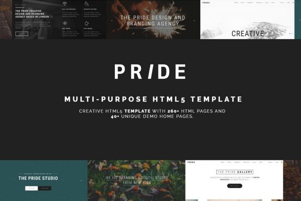 Pride - Multipurpose HTML5 Theme