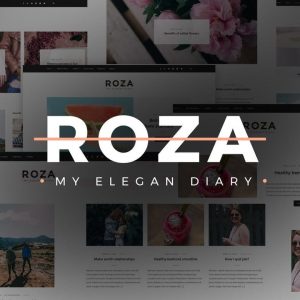Roza - Clean Blog HTML Template