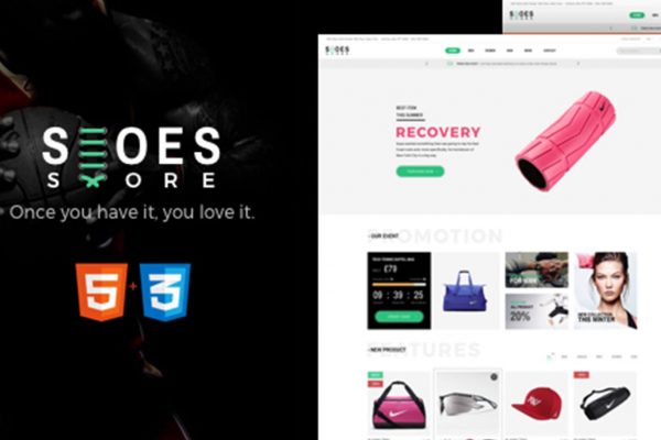 Shoes - eCommerce HTML5 Template