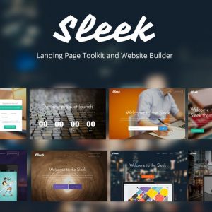 Sleek with Mobirise Bootstrap Page Builder
