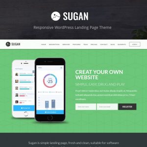 Sugan - Software / Apps / Mobile WordPress Theme