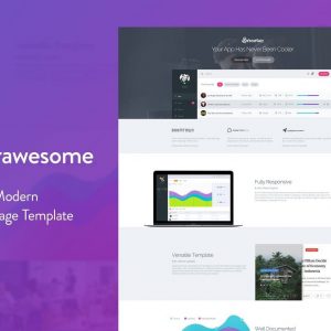 Superawesome - Creative Multi-Purpose Landing Page