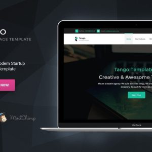 Tango - Responsive Multi-Purpose Landing Page