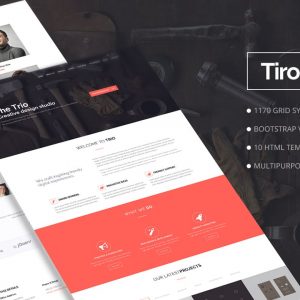 Trio - Bootstrap Responsive Multipurpose Template