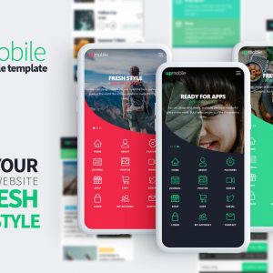 UpMobile - Html Mobile Template