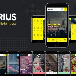 Varius - HTML Mobile Template