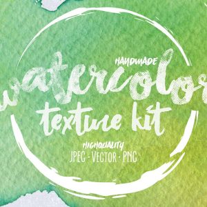 Watercolor Texture Kit