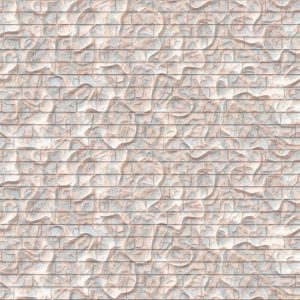 White Organic Brick Texture Background