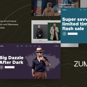 Zuma - eCommerce Men Fashion HTML Template