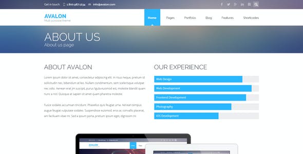 Avalon - Commerce Multipurpose HTML Theme