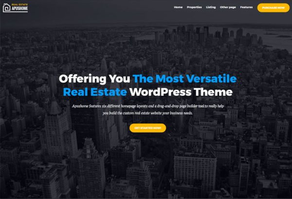 ApusHome - Real Estate WordPress Theme
