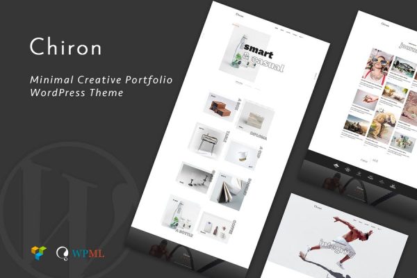 Chiron - Creative Minimal Bootstrap 4 Portfolio Template