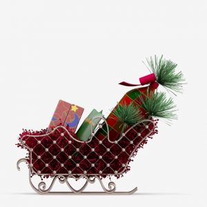 (English) Christmas Holiday Object Render