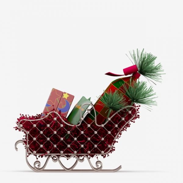 Christmas Holiday Object Render