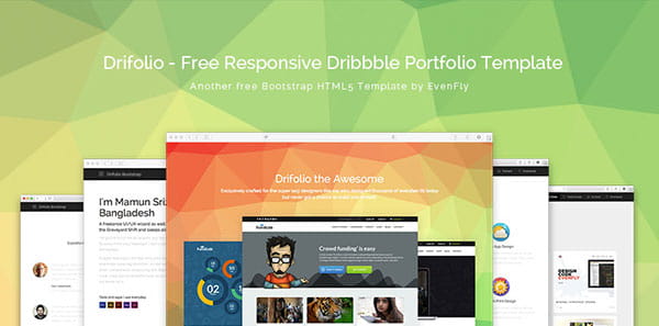 Drifolio – HTML Portfolio template