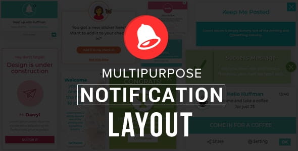 Multipurpose Notification Layout
