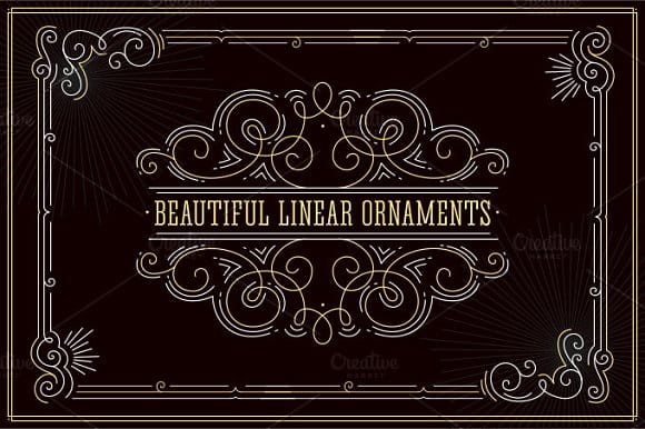Beautiful linear ornaments (Turbo Premium Space)