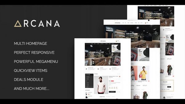 Arcana - Attractive HTML5 Site Template