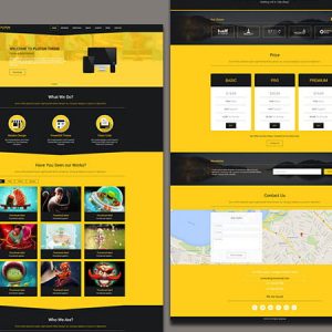 Pluton – Single Page Bootstrap Template