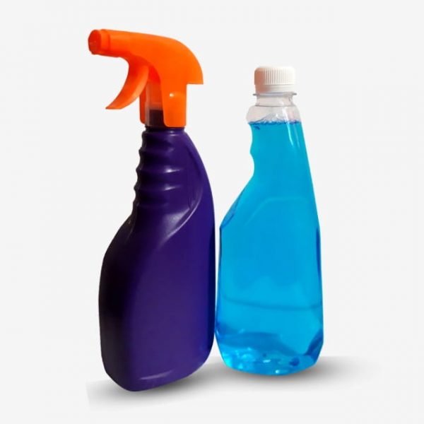Cleaning Products On Transparent Background