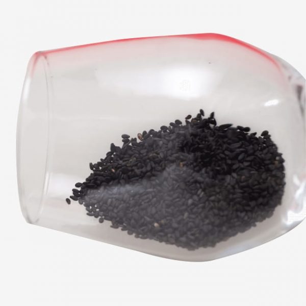 Glass Red Wine Glass With Black Sesame Seeds (Turbo Premium Space)