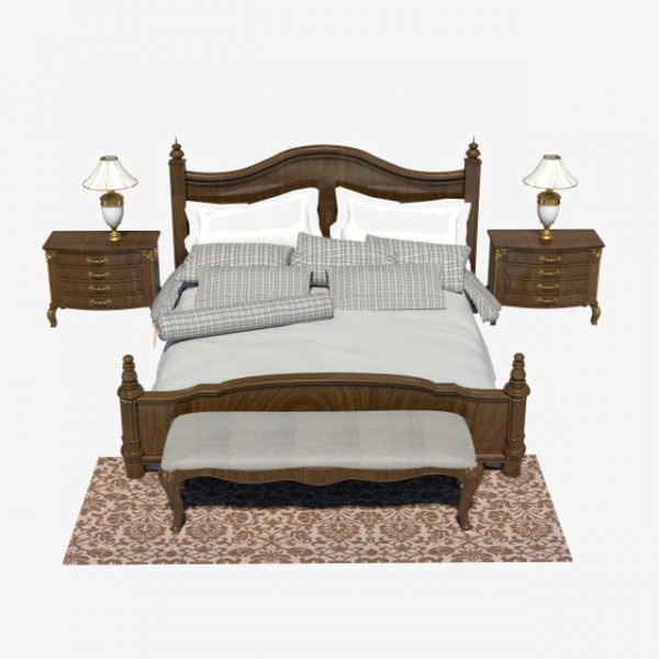 Home Bedroom Double Bed Combination (Turbo Premium Space)