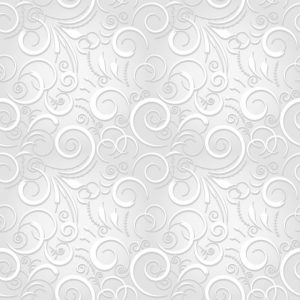 White Festive Seamless Pattern