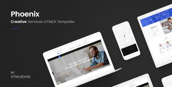 Phoenix - Services HTML Template