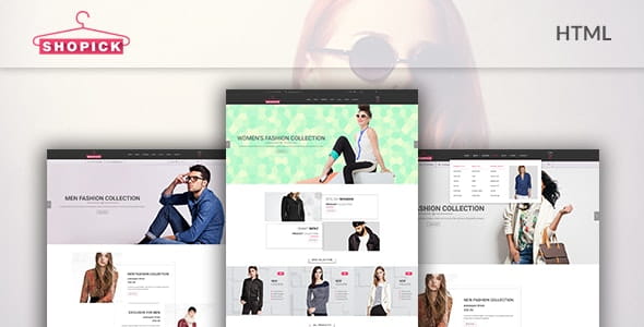 Shopick - eCommerce Responsive Bootstrap Template