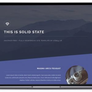 Solid-State - HTML5 Blog Templates